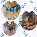 Arblina Martingale Collar for Dogs Large  Heavy Duty Buckle Dog Collar with Tag Ring Reflective Nylon Gradient Dog Collar No Pull Training Collar, L