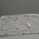 Sink Bottom Grid 28-3/8" x 14-3/16", Rear Drain with Corner Radius 3/8", Sink Protector for kitchen sink