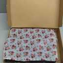 32.4in Scalloped Mahjong MatAnti Slip Noise Reduction Mahjong Accessoriemahjong Table MatMajiong Mat For TravelComes With 4 Dice And 1 Mahjong Mat Storage Bag,4 Mahjong Shuffle Cards (Pink)