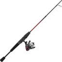 Zebco Verge Spinning Reel and Fishing Rod Combo, Changeable Right- or Left-Hand Retrieve, Pre-Spooled with Zebco Fishing Line