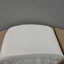 Square Foam Ball Pit for Toddler,35"x35"x12" Soft Ball Pit Pool with Removable Cover, Indoor Memory Sponge Ball Playpen Without Balls - White