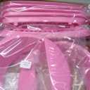 Front Grille Mesh Inserts & Headlight Cover for Jeep Wrangler JK JKU Sport Freedom Rubicon Sahara Unlimited 2007-2018 Exterior Accessories Clip-in Grille Guard Headlight Bezels Trim (Matte Pink)