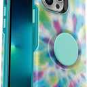 OtterBox iPhone 13 Pro Max & iPhone 12 Pro Max Otter + Pop Symmetry Series Case - Day Trip (Graphic), Integrated PopSockets PopGrip, Slim, Pocket-Friendly, Raised Edges Protect Camera & Screen