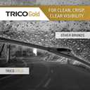 TRICO Gold (18-2618) 26 & 18 Inch Pack of 2 Automotive Replacement Windshield Wiper Blades for My Car Super Premium All Weather Beam Blade for Select Vehicle Models