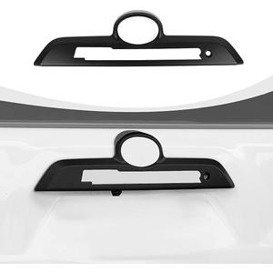 RAZPOY Rear Door Tailgate Handle Cover Trim Compatible with Toyota 4Runner 2010-2024 Exterior Accessories Matte Black (Not for 4Runner Limited)
