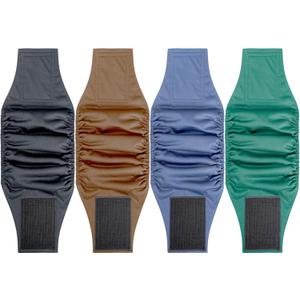 Reusable Dog Diapers Male 4Pack,Leakproof Pet Soft Dog Belly Band Wraps,High Absorbency Male Dog Diaper,Wider Washable Belly Band for Doggy Incontinence and Puppy Training L (L(Waist 18"-21"))