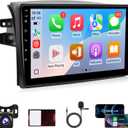 Leadfan Car Radio for Toyota Sienna 2004-2010 Stereo Wireless Carplay&Android Auto, 9 Inch IPS Touch Screen for Sienna Bluetooth/Voice Control/GPS/5G WiFi/Back-up Camera/SWC/FM(Fit J.B.L System)