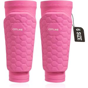 Soccer Shin Guards for Kids Youth Adults, Ski Shin Guards Sleeves for 2-18 Years Old Boys Girls Men, Calf Compression Sleeve with Honeycomb Pads, Espinilleras de Futbol para Hombres