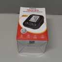 Sinocare Blood Pressure Monitor, Upper Arm BP Machine for Home, Adjustable Cuff 8.6"-16.5", One-Button Operation, Dual User Mode, Posture Detection & Irregular Heartbeat Alert, Black