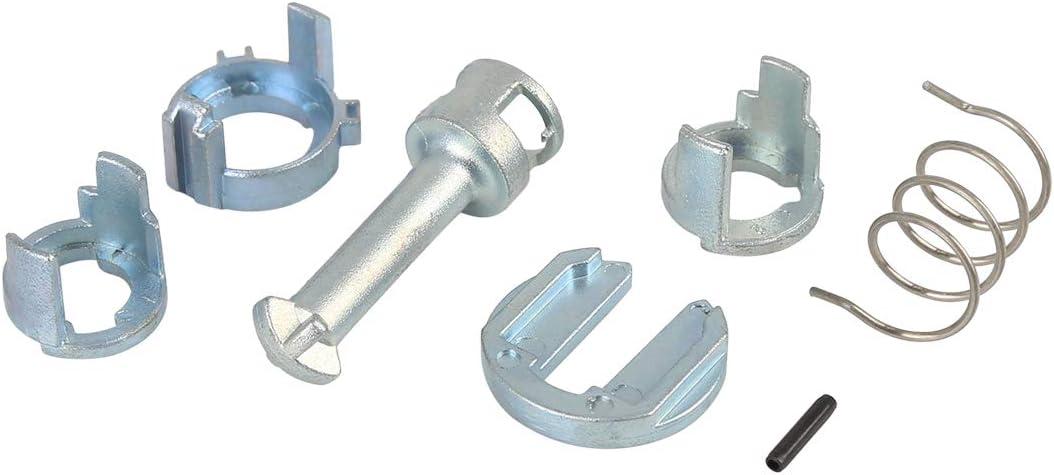 X AUTOHAUX Barrel Door Lock Cylinder Repair Kit for BMW X5 E53 2000-2006 for BMW X3 E83 2004-2010 51217019973 51218244049