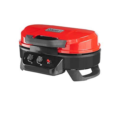 Coleman RoadTrip 225 Portable Tabletop Propane Grill, Gas Grill with 2 Adjustable Burners, Instastart Ignition, and 11,000 BTUs of Power; 225 Sq. In. Cooking Area