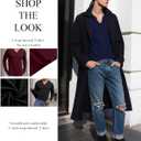 Ficerd 3 Pack Men's Big and Tall V Neck Shirts Cotton Long Sleeve Tops Plus Size Lightweight T-Shirts Casual Basic Tees (XXXL)