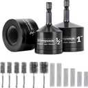 Copper Pipe Cleaner, 1/2", 3/4", 1" Copper Pipe Cleaning Brush for Drill, Copper Fitting Brush Tool