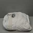 IVAPUPU Natural Pinch Pleated Full Blackout Curtains Linen Blend Room Darkening Window Curtains 102 inch 1 Panel for Living Room Bedroom Thermal Insulated Curtain Drapes with 12 Hooks 60''Wx102''L