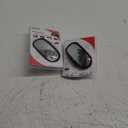 Blind Spot Mirrors adjustable Rearview Mirror Baby Car Mirrors,Strong Adhesive HD Glass Convex,stick on Side mirror or inner mirror or anywhere else (Black frame, 2 PCS)