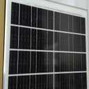 VISLOGeya Solar Street Light 20000LM, Solar Flood Lights Outdoor,IP67 Waterproof, Dusk to Dawn + Motion Sensor, Remote Control, Easy Install for Yard/Garage/Parking Lot (1 Pack) (Incomplete)