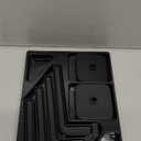 Sunfanie Hat Rack for Hat Storage (4-Pack), Multi-Purpose Hat Organizer, Strong Adhesive Hat Hooks for Wall Organizer for Baseball Caps, Two Mounting Options Hook, Black