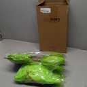 Liliful 16 Pack Lime Green Furry Poinsettia Christmas Tree Ornament Set 6 Pcs 12 Inch Plush Christmas Poinsettia Artificial Flower 10 Pcs 8.6 Inch Red Green Bow for Home Xmas Tree Garland Party Decor