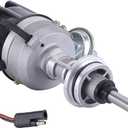 Ignition Distributor Assembly, 440-413-426H-426W Ignition Distributor with Cap & Rotor Compatible for Mopars Electronic Ignition Distributor RB-engine