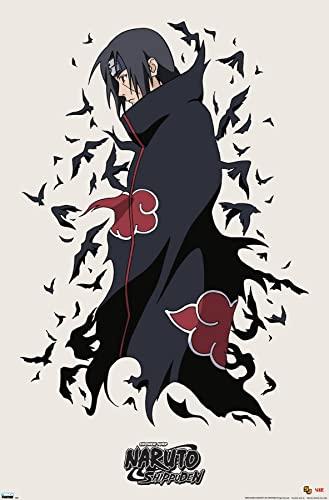 Trends International Naruto Shippuden - Itachi Wall Poster, 22.375" x 34", Unframed Version,Pack of 2