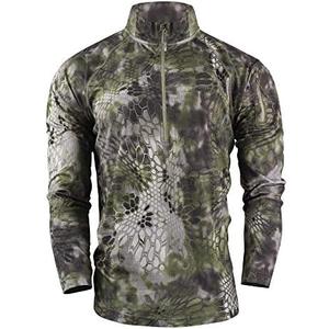 Kryptek Men's Standard ARMA TECH 1/2 Zip, Altitude, S
