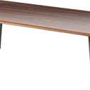 PaletteLife Folding Low Table, Dark Brown, Japanese Style, W41.34 x D17.72 x H13.39 Inches (W105 x D45 x H34 cm), Mirror Finish, Foldable Iron Legs, Center Table, BLT-502DBR (Width 41.34"(NO Shelf))