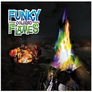 FUNKY COLORED FLAMES 3PK