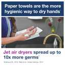 Tork Multifold Hand Towel White H2, Universal, 100% Recycled Fibers, 16 x 250 Towels, MB540A, 250 Count