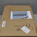 PoKat 20.25" Rustic Table Lamp Set of 2 for Bedroom Living Room Vintage Retro Traditional Nightstand Bedside Lamps Kids Room Study Room Office with Linen Shade, Suitable for Small Place (Washed White)