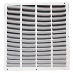 CAI Approved Return Air Grille, 24x24", White