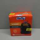Hefty Strong Large Trash Bags, Black, 30 Gallon, 74 Count