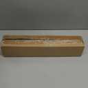 Curtain Rods for Windows 16.5-45 inch,3/4 inch Heavy Duty Adjustable Decorative Curtain Rod with Modern Finials,2 Pack Window Rods for Bedroom, Living Room,Patio and Kitchen (Black)