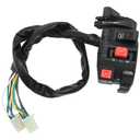5 Function 9 Wire Starter Kill Light Switch Left Starter Kill Light Choke Switch Assembly Replacement for Tao Tao 150cc D-Type Adult ATV Replacement for Kazuma 150cc 200cc 250cc ATV