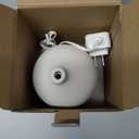 200ML Ceramic Essential Oil Diffuser - Ultrasonic Aromatherapy & Humidifier with 7-Color LED Lights, Auto Shut-Off, Wood Grain Base, 1H/3H/6H Timer | Scent for Home, Office, Yoga