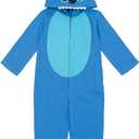 Disney Lilo & Stitch Zip Up Coverall Infant to Big Kid (7-8, Blue)