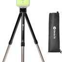 Update T1 Tripod, 3.77ft Height, 6.6lb Load Capacity, Lightweight Aluminum, Compatible with XbotGo Chameleon Sports Gimbal, Extra Quick-Release Mount, Easy Setup, Portable