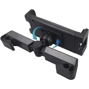 Car Headrest Tablet Mount Holder for IPad Tablet Stand Car Back Seat Headrest Bracket Y (Black)