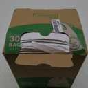 TYPLASTICS 300 Count 13 Gallon Tall Kitchen Drawstring Trash Bags, GRS Compliant, Eco-Friendly Recycled Material