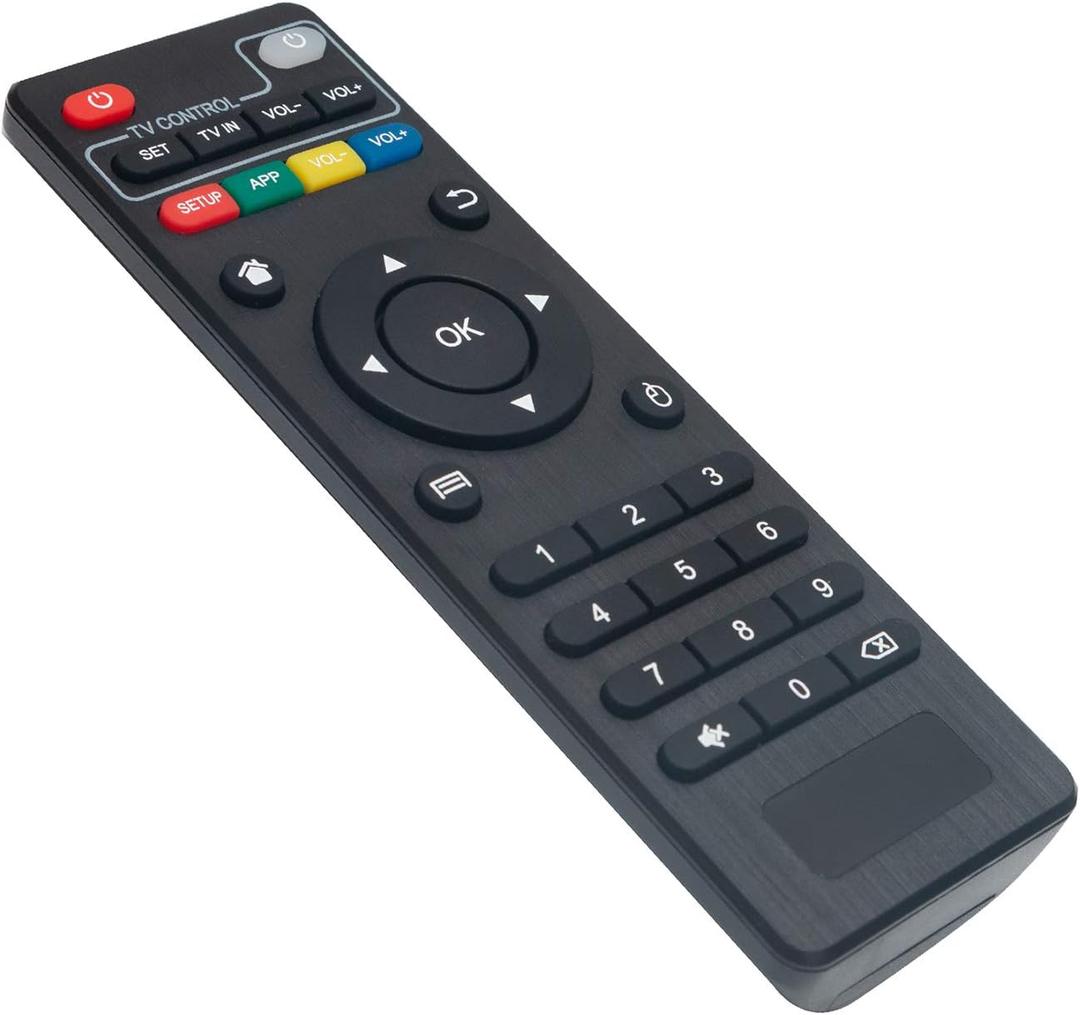 IR Replacement Remote Control Fit for OTT TV Box Set-Top Box IPTV Media Player fit for MXQ PRO 4K, fit for MXQ PRO, T95 SuperQ+, T95 S1, T95 S2, T95 Max,R69