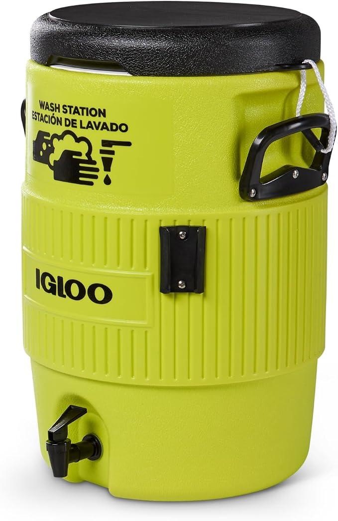 Igloo 5 Gallon Handwash Sanitize Station- Green