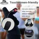 Lightweight Glove Liners for Cold Weather - Touch Screen Running Gloves for Men Women Cycling Skiing.