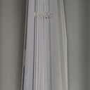 LazBlinds Cordless Roman Shades for Windows, Blackout Room Darkening Thermal Insulated Window Blinds, Lightweight Fabric Blinds for Indoor Windows, 28" W x 60" H, Off White