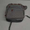 Good Mum Baby Diaper Bag Backpack with Changing Station, Waterproof Large Capacity Baby Bag with USB Charging Port, Lightweight Travel Backpack Diaper Bag with Portable Crib - Grey