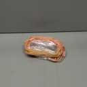 Tbestmax 20 Pack Clear Cosmetic Bags Makeup Bags Portable Waterproof Travel Toiletry Bags Organizer Peach Pink, 7.5"x 4.8"x 2.3"