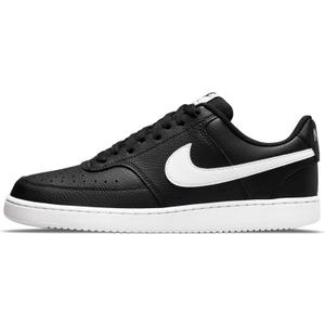 Nike Men's Court Vision Low Next Nature Shoes (12, Black/White/Black)
