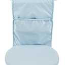 Skip Hop Baby Bath All-in-One Cushioned Elbow Saver & Kneeler Pad Set with Height-Adjustable Design and Quick-Dry Material, Wave