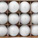 Pack of 12 White Floating Candles 4.6 x 3 cm Decorative Candle without Perfume Spa Candles 4 Hours Burning 