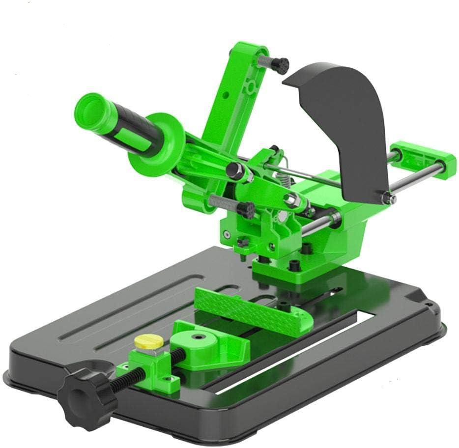 YWY Upgrade Angle Grinder stand Universal Bracket Polishing Machine Conversion Cutting Machine Multifunctional Desktop Pull Rod Angle Grinding Machine Stand for 100 115 125mm Angle Grinder