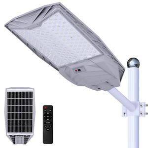 QMXINEYU 8000W Solar Street Light 6500K 800000LM – Auto On/Off Dusk to Dawn Solar Street Light, IP65 Waterproof, Motion Sensor for Outdoor Security, Suitable for Parking Lots, Backyards