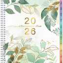 3 x 2026 Appointment Book, 30 Minutes-Hourly, Weekly  Monthly Calendar Planner 2026, Jan 2026 - Dec 2026, 8.5'' x 11'', 2026 Daily Planner with Tabs Pocket, Flexible Cover, Great for Office, Home, School (Gold)